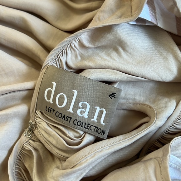 Anthropology Midi Sleeveless Dress - Beige Cream - Picture 6 of 8